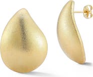SPHERA MILANO Satin Wave Stud Earrings