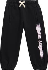 Palm Angels Kids' Blurred Logo Sweatpants