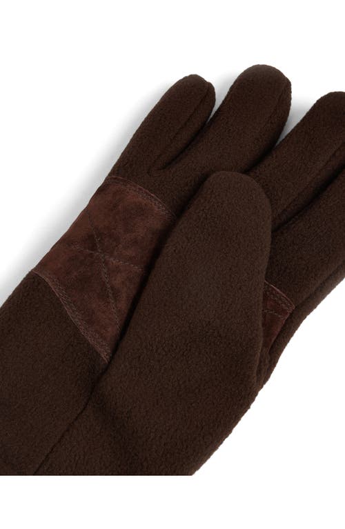 Barbour Coalford Gloves In Brown