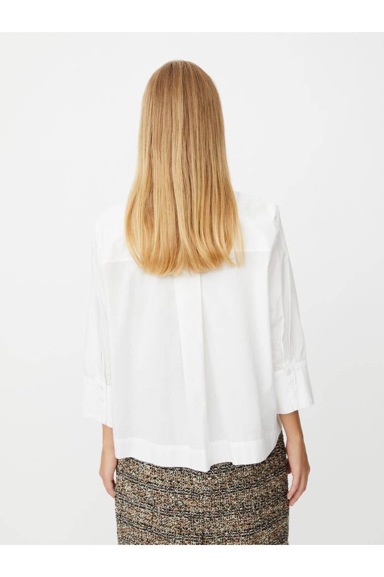 Maivesonna Embellished Poplin Shirt, Alternate, color, White