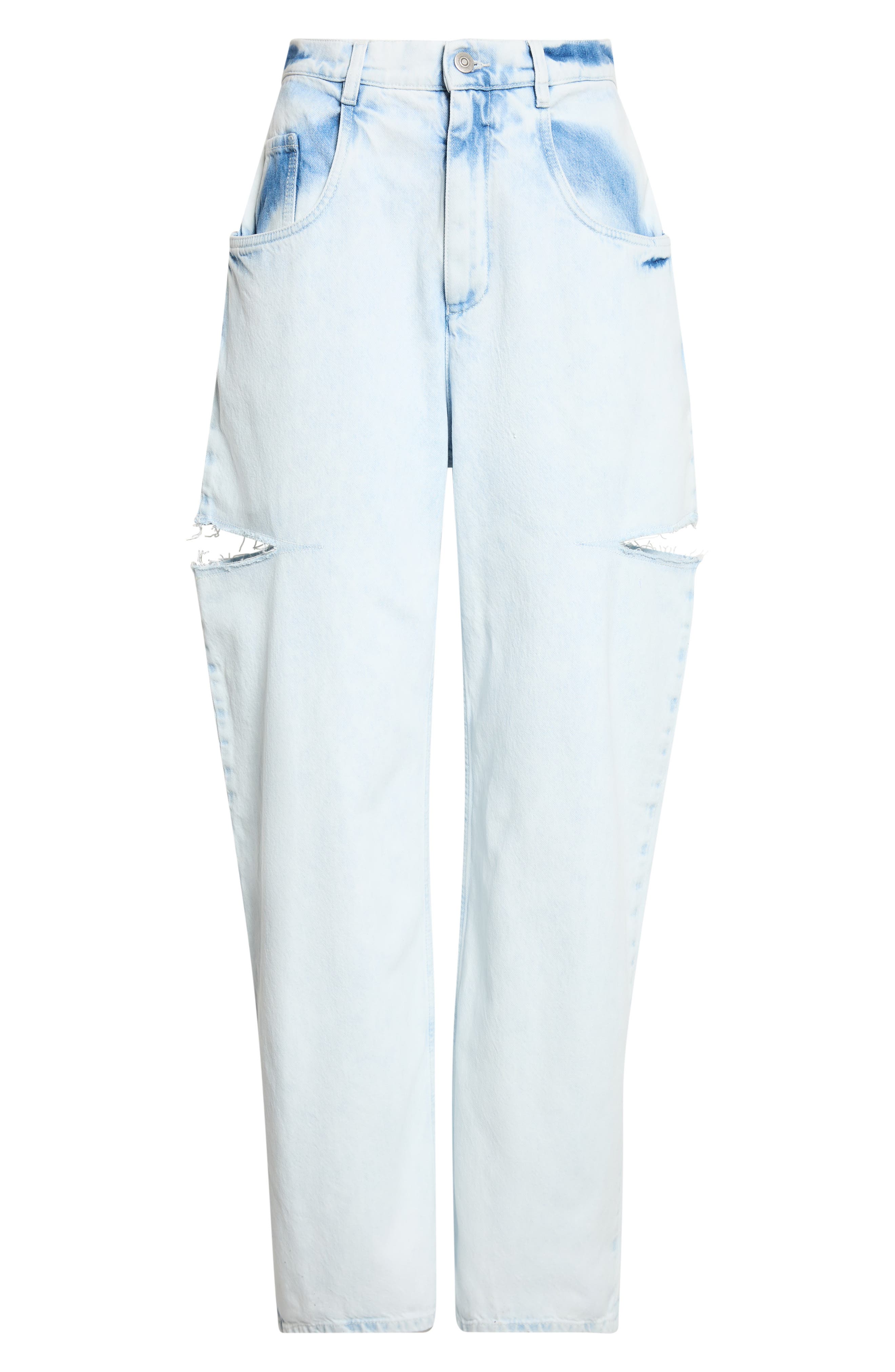 selected BLEACHED INDIGO BLUE