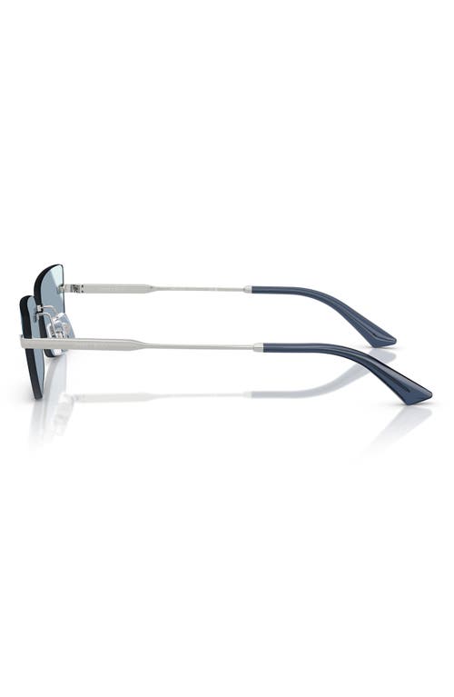 Jimmy Choo 60mm Cat Eye Sunglasses In Metallic