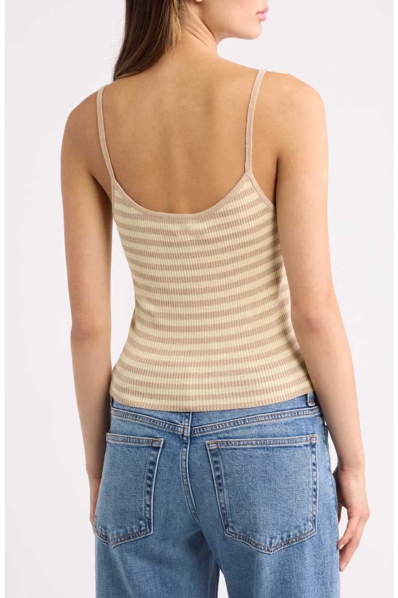 Angelica Stripe Camisole, Alternate, color, YELLOW MULTI