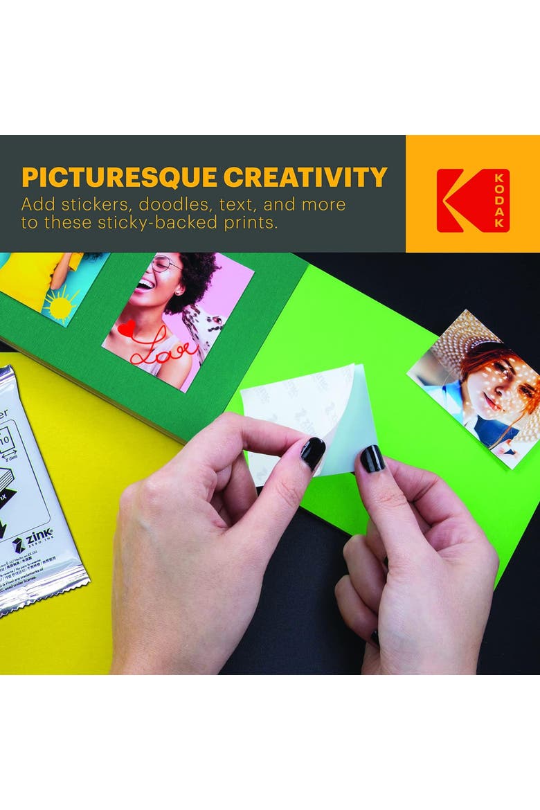 2x3 inch Zink Photo Paper, Alternate, color, White
