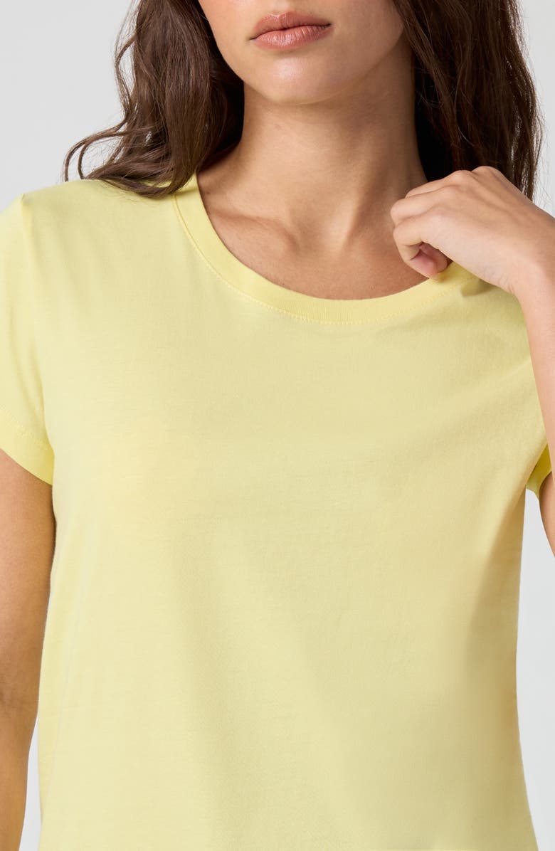 Florence by Mills Solid '90s Short Sleeve T-Shirt, Alternate, color, Yellow Iris