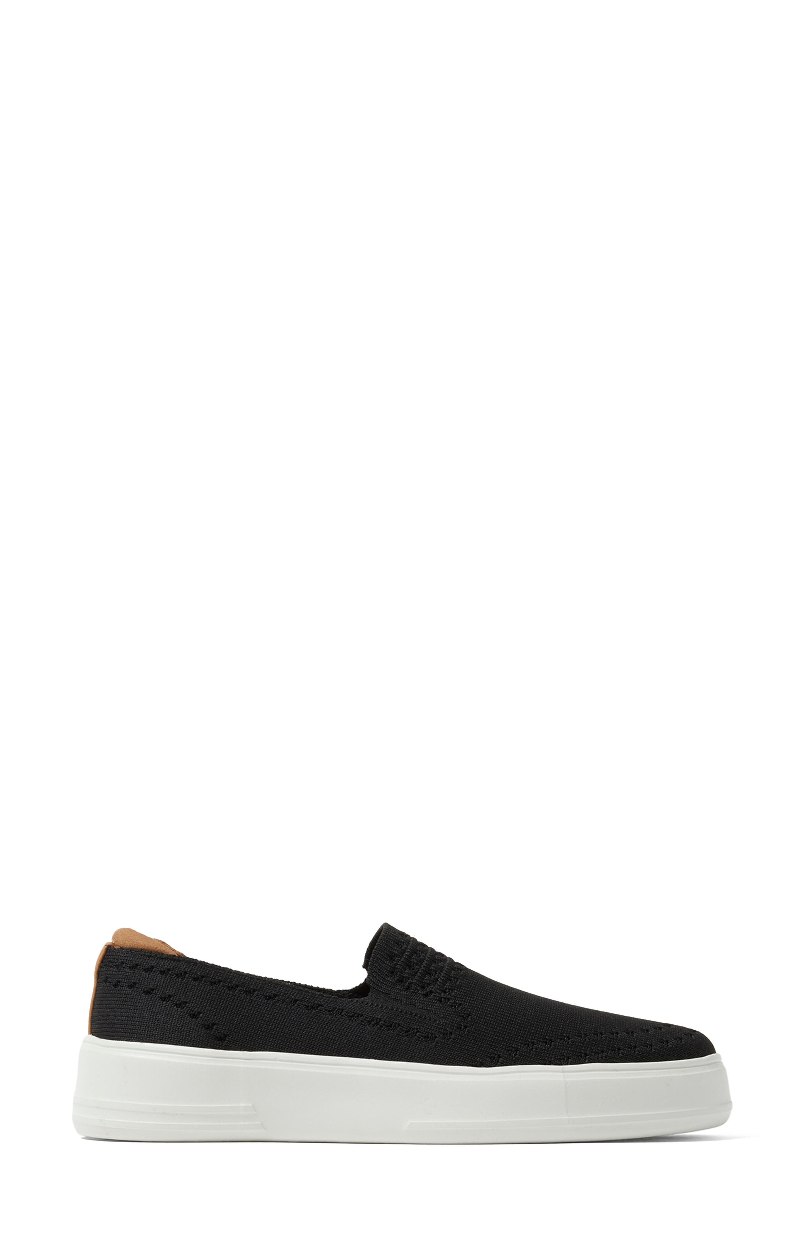 Sophie Knit Slip-On Sneaker, Alternate, color, BLACK 3