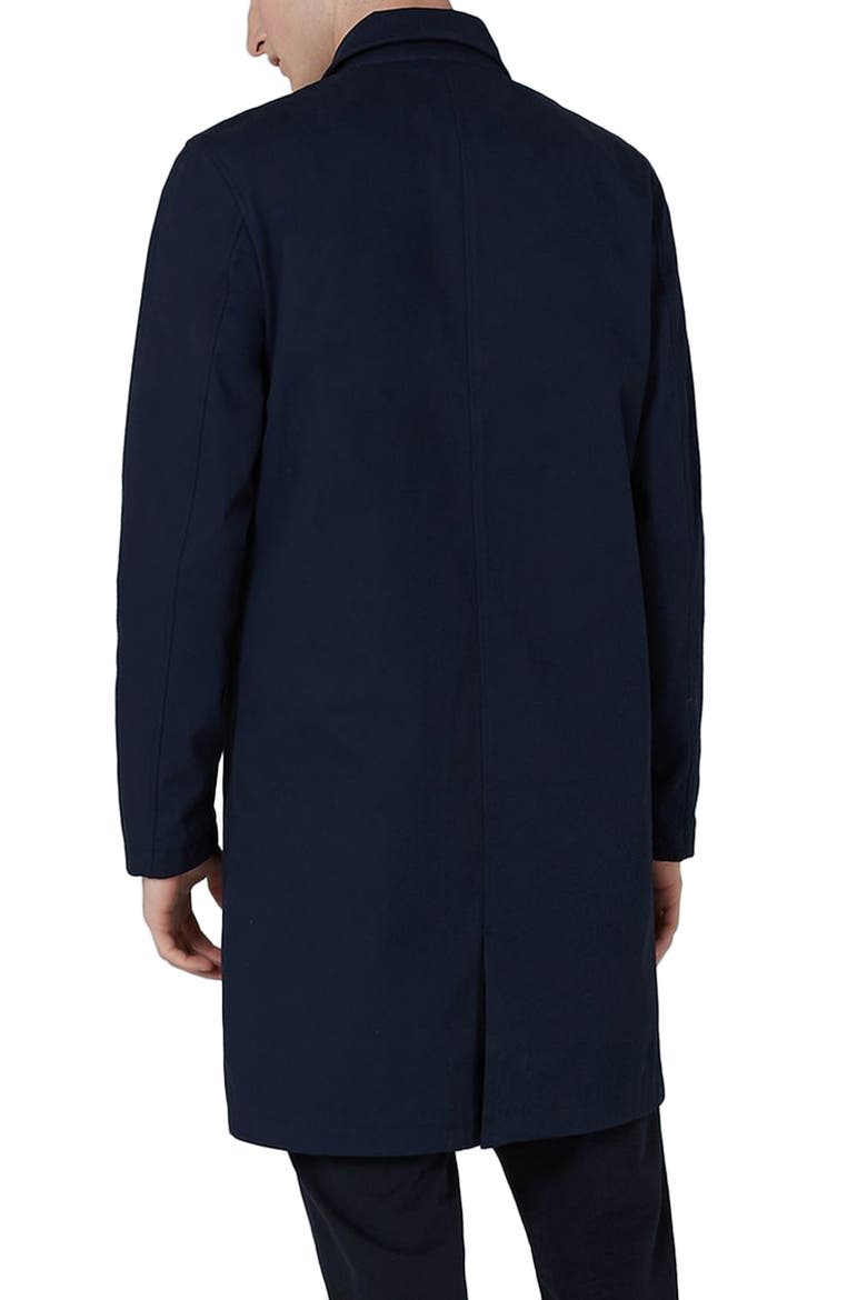 Single Breasted Topcoat, Alternate, color, DARK BLUE