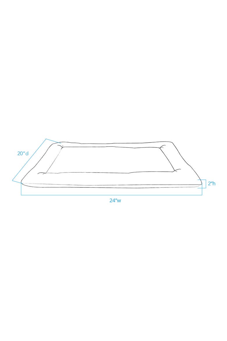 Acadia Dog Comfort Cushion, Alternate, color, GRAND CANYON