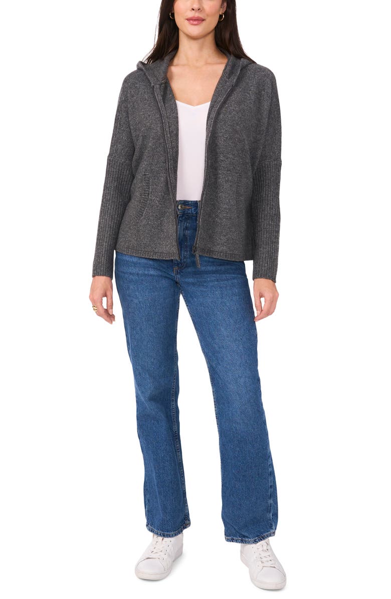 Vince Camuto Hooded Sweater, Alternate, color, 