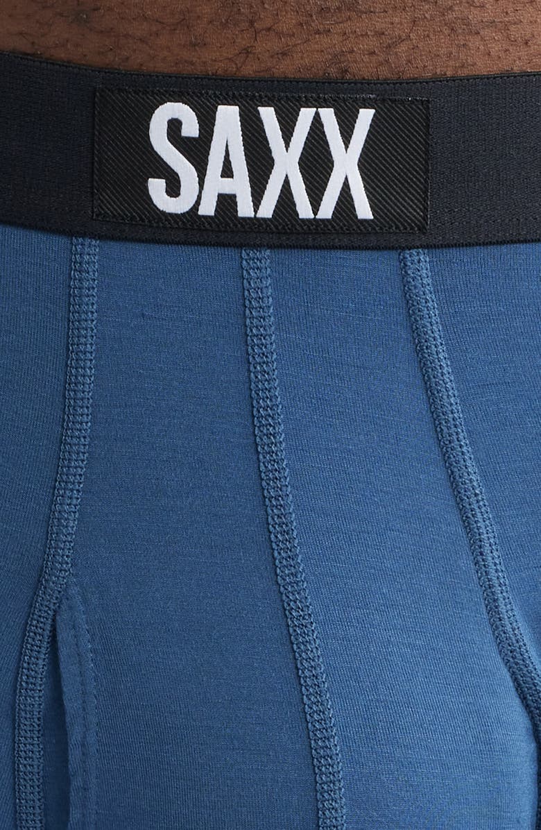 SAXX Assorted 2-Pack Ultra Super Soft Boxer Briefs, Alternate, color, Batik Stripe/ Dark Denim