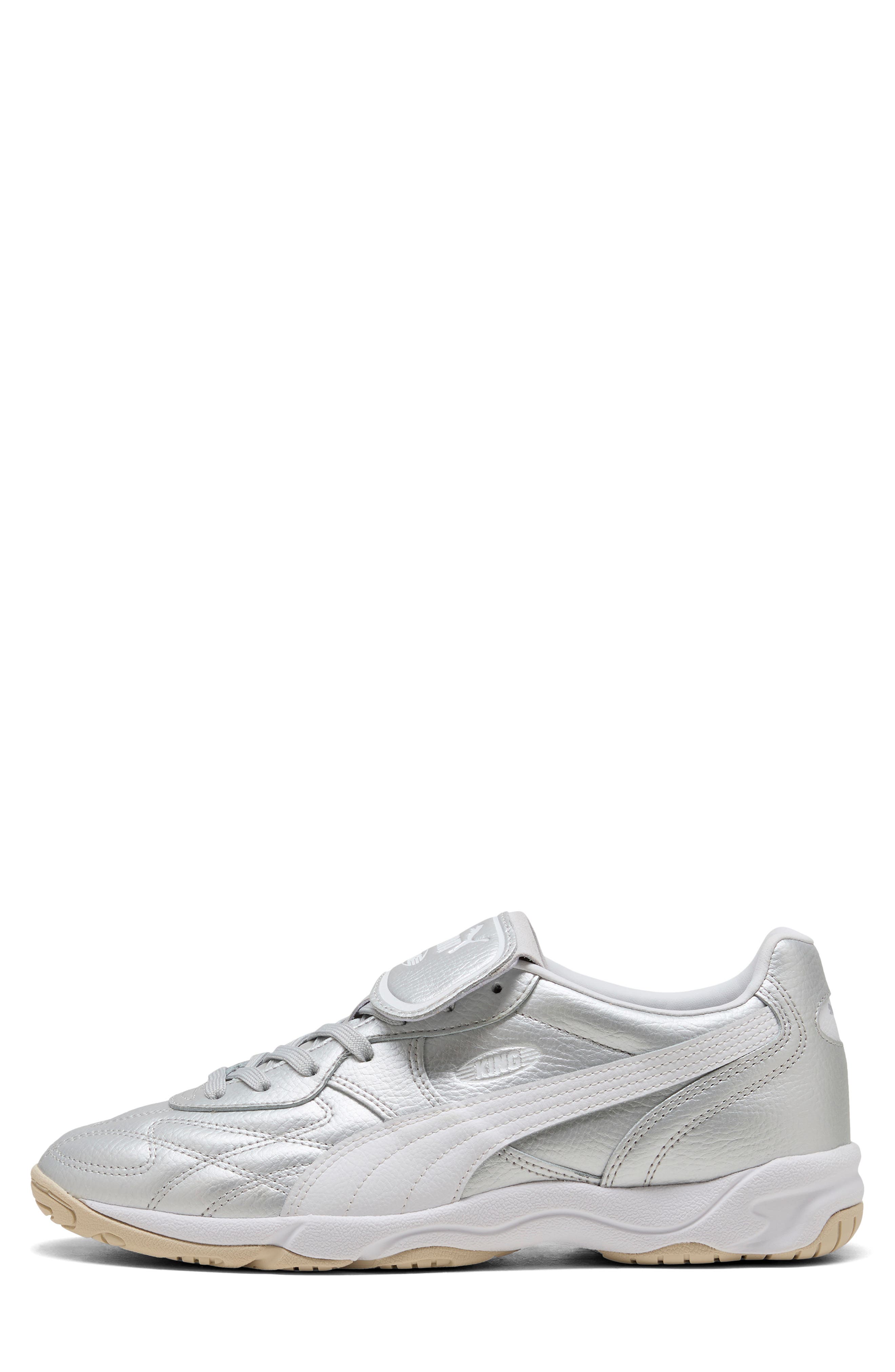 PUMA King Indoor Mesmerize Soccer Sneaker, Alternate, color, 