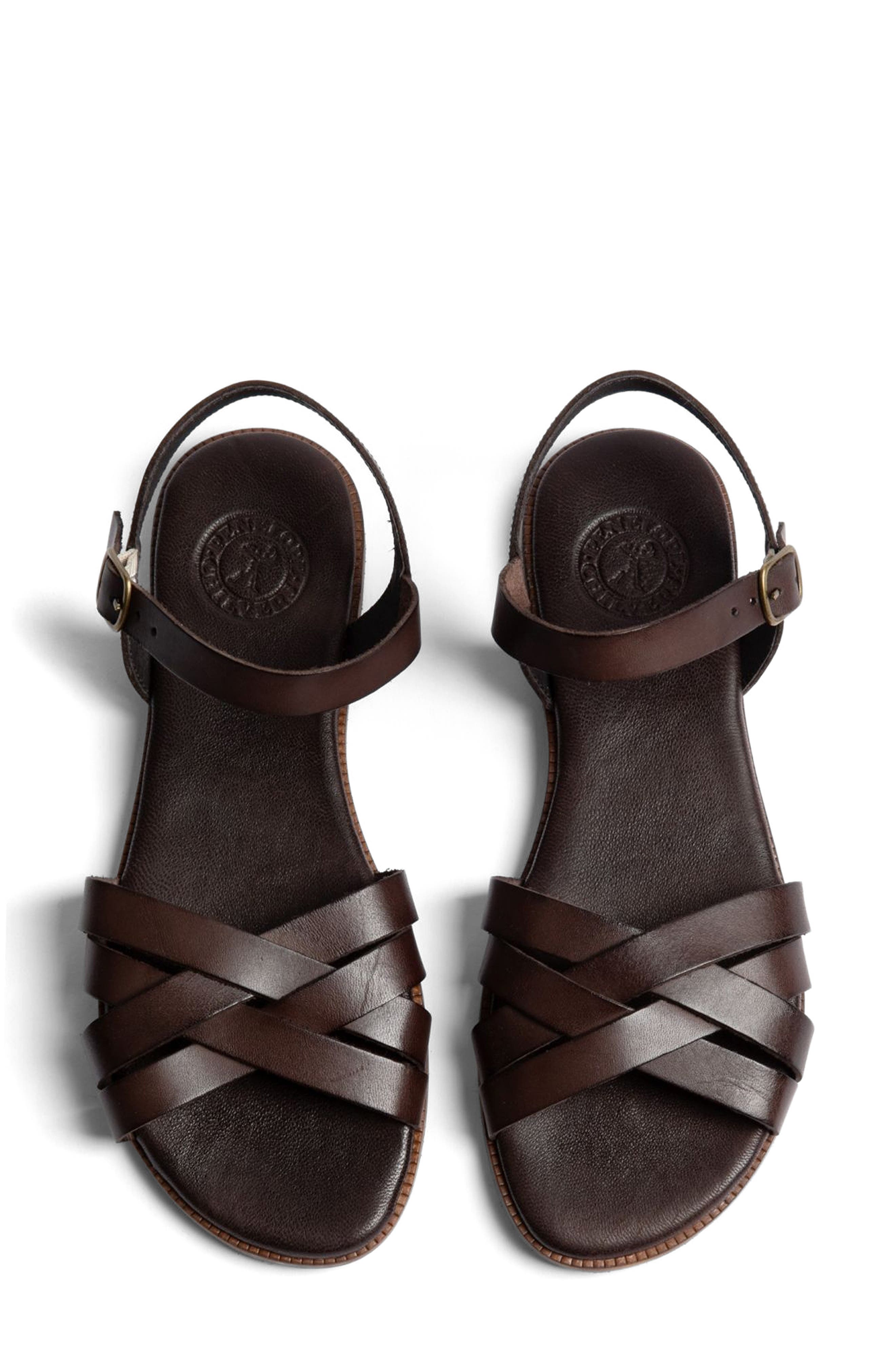 Penelope Chilvers Shepherdess Ankle Strap Sandal, Alternate, color, 