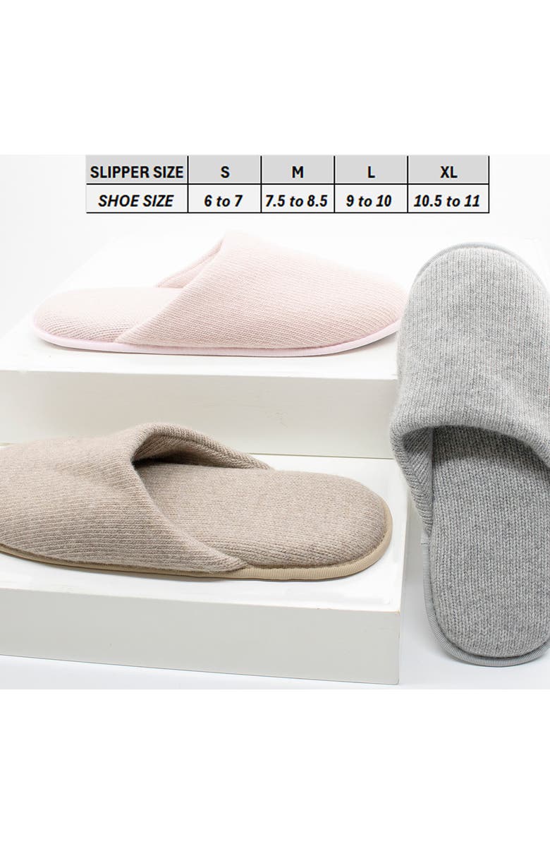 Portolano Mini Cable Knit Slippers, Alternate, color, Citrine