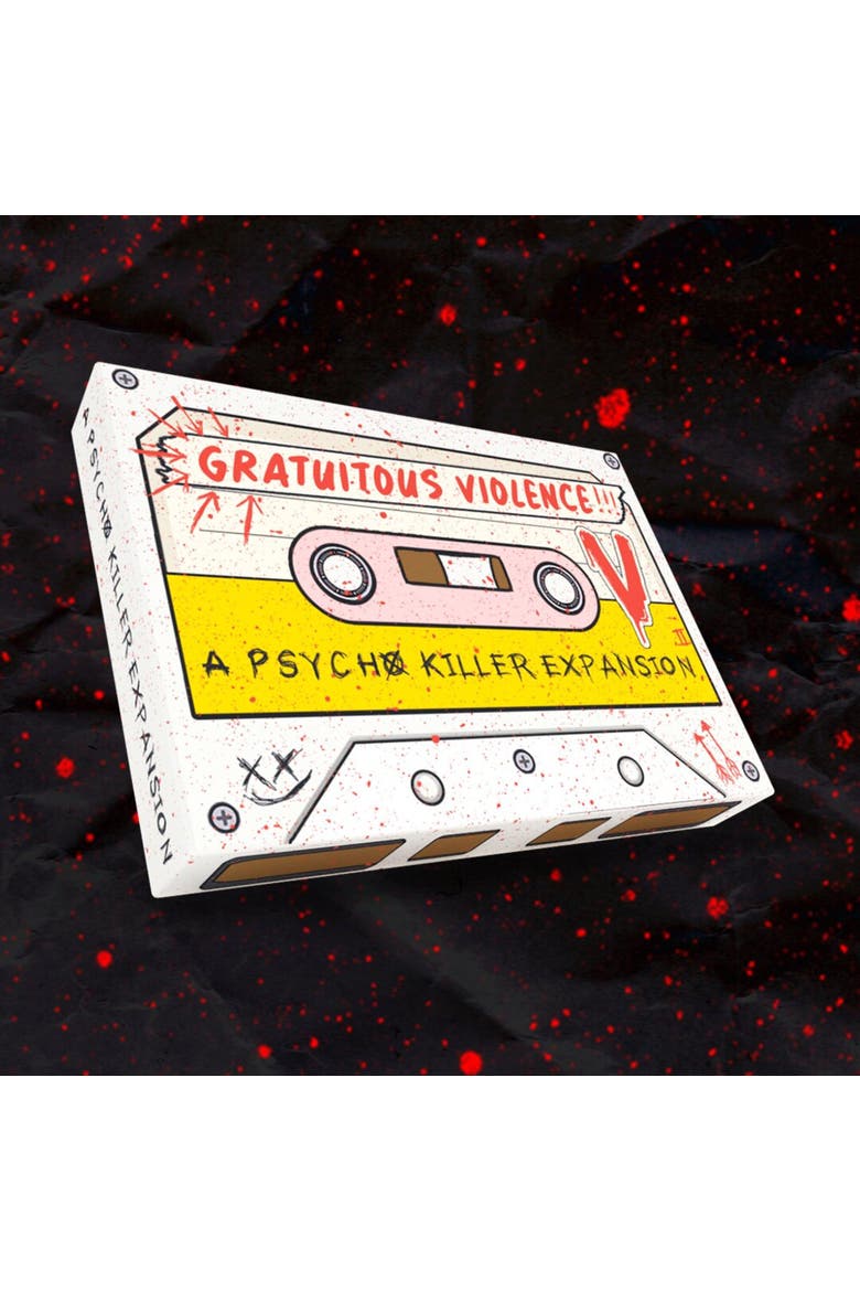 Gratuitous Violence Adult Horror Card Game, Alternate, color, Multicolored