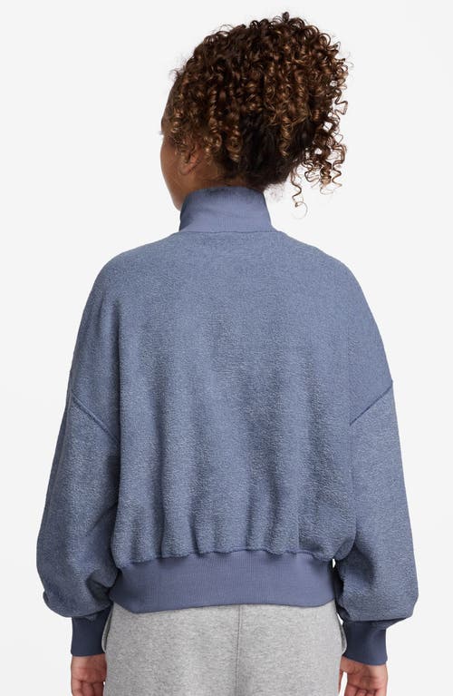 Nike Kids' Sportswear Fleece Pullover In Blue