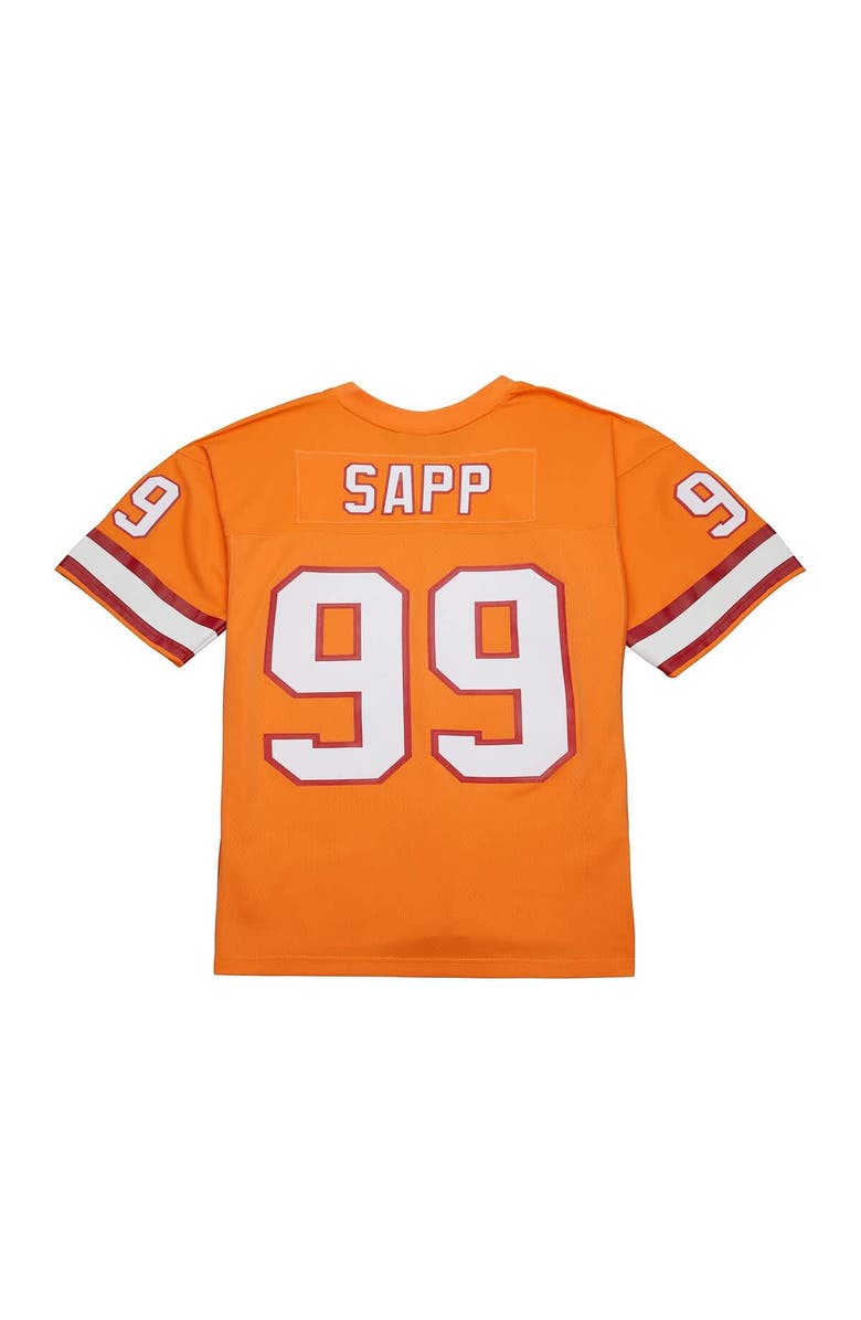 Mitchell & Ness Men's Mitchell & Ness Warren Sapp Orange Tampa Bay Buccaneers 1995 Legacy Replica Jersey, Main, color, Orange