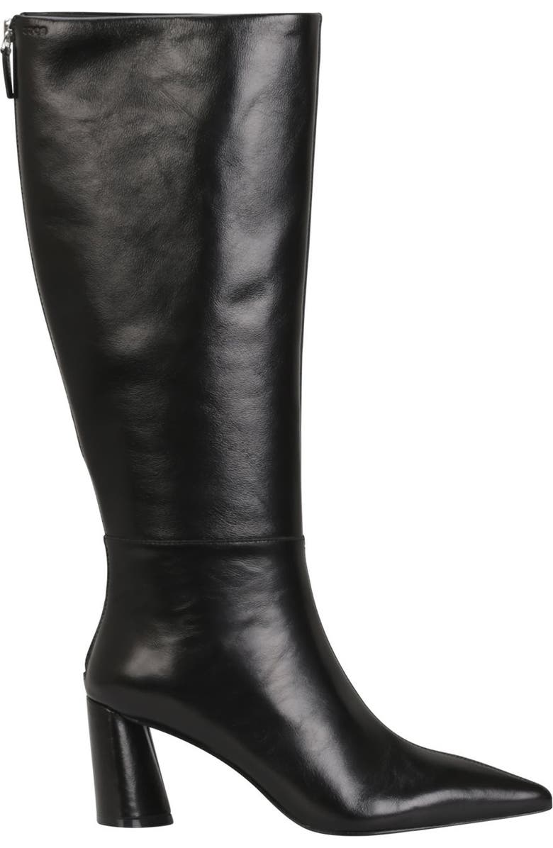 BOSS Gracey Chunky Heel Boot, Main, color, Black