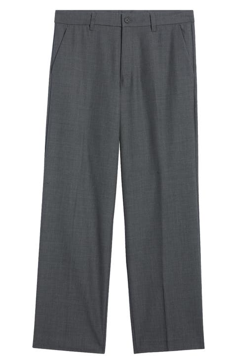 Sanoah Wide Leg Wool Blend Pants