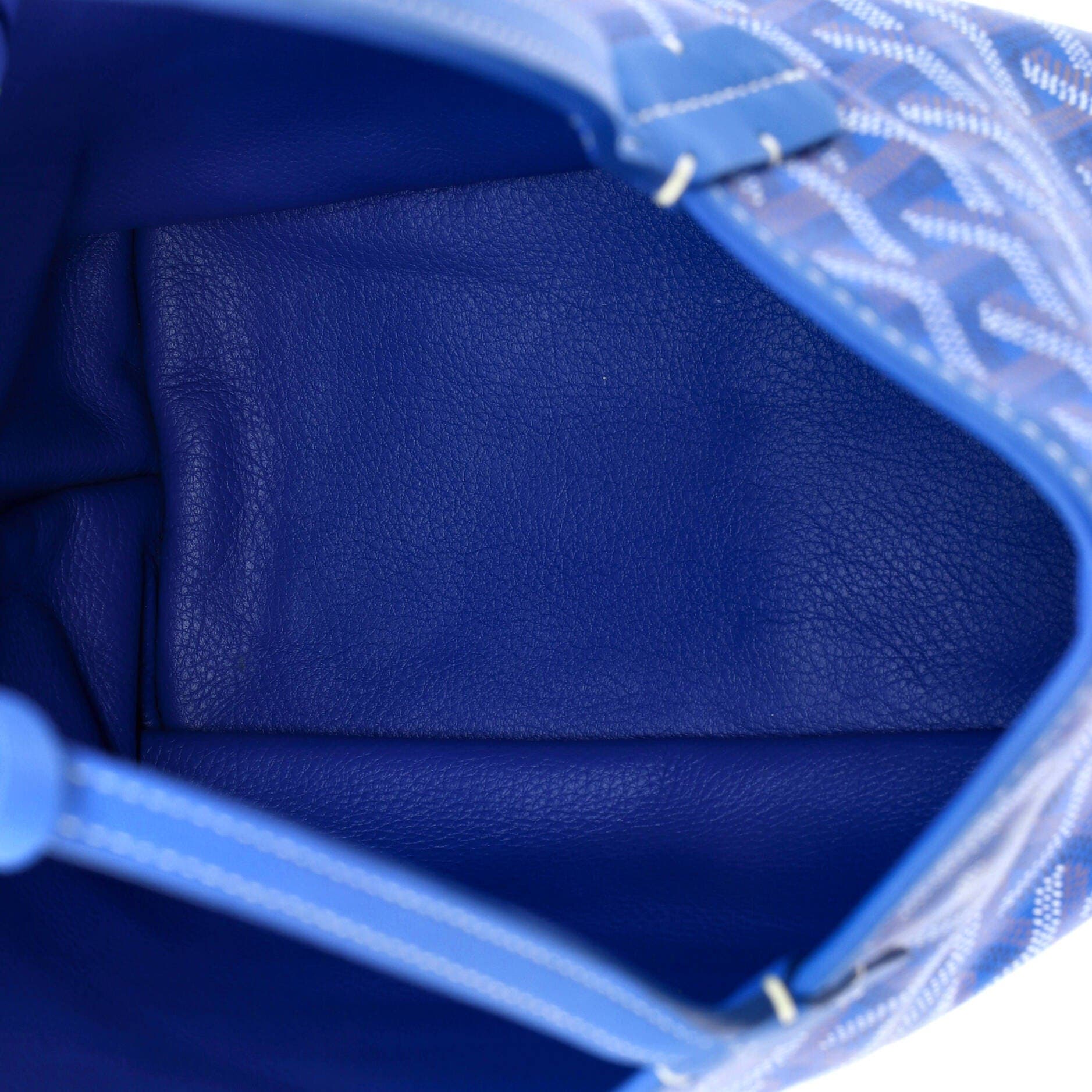 Pre-Owned Goyard Anjou Reversible Tote Coated Canvas Mini, Alternate, color, Blue