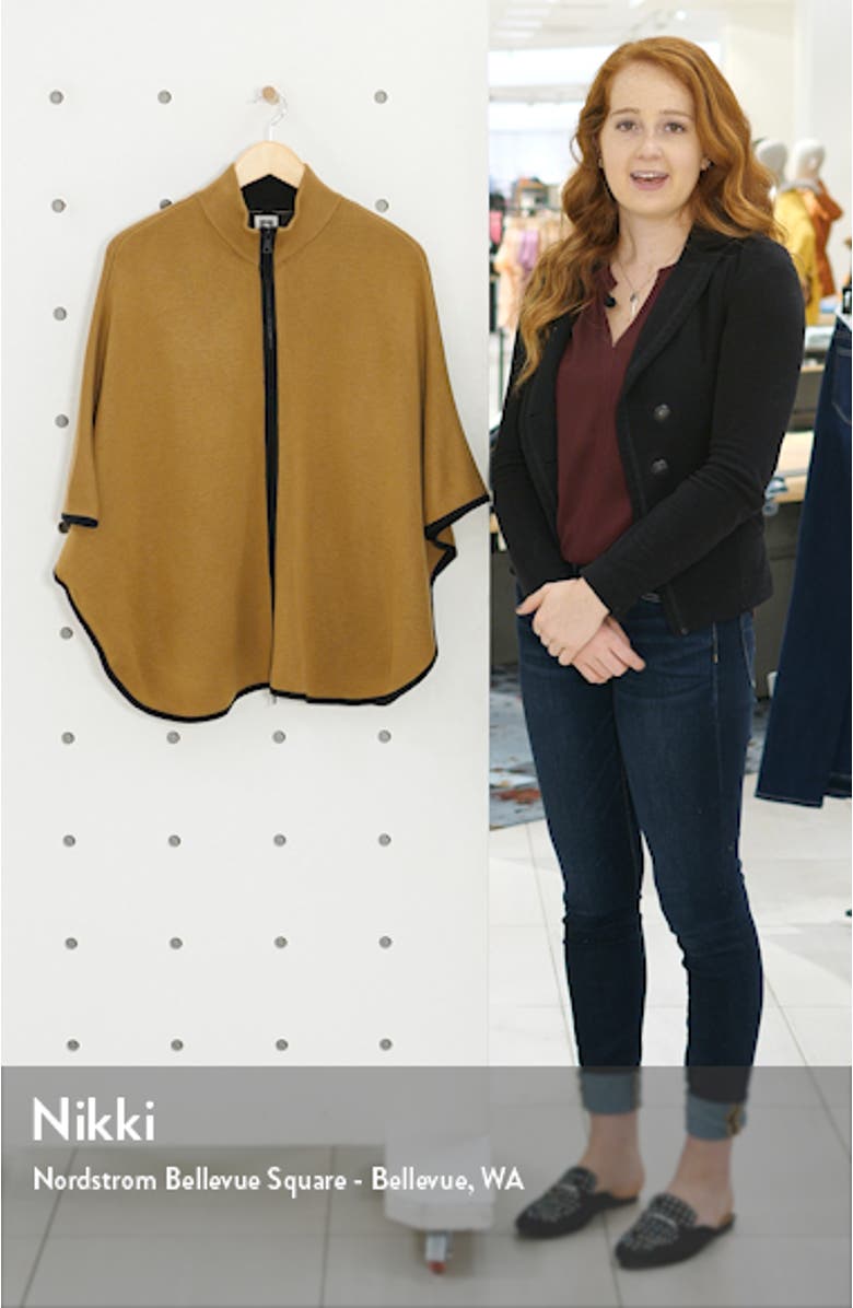 Double Face Zip Cape, sales video thumbnail