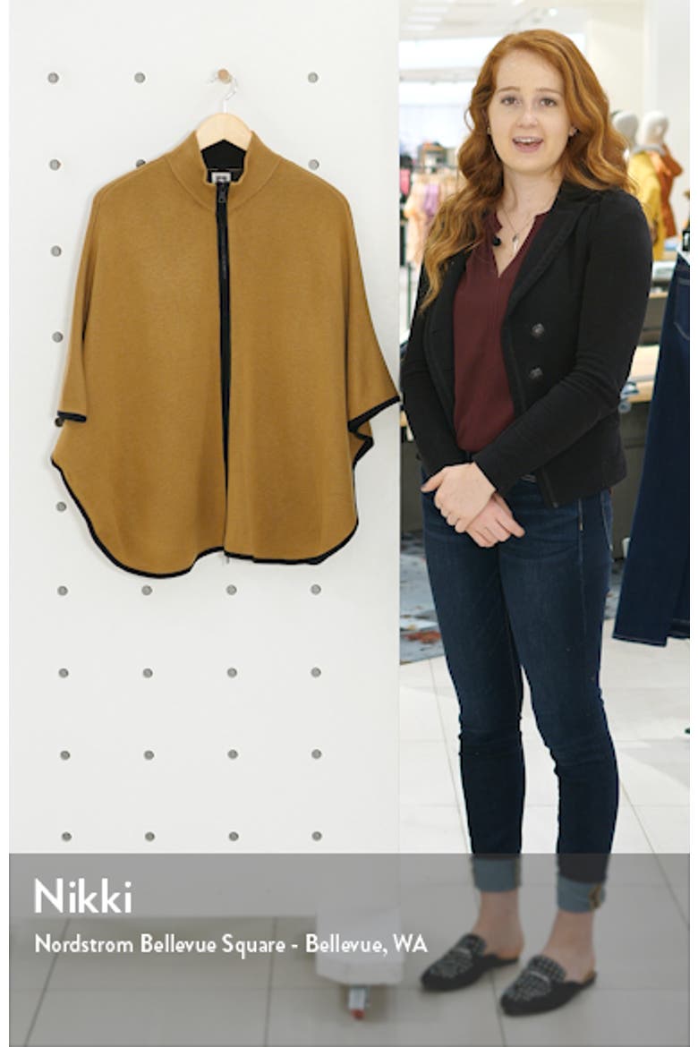 Double Face Zip Cape video