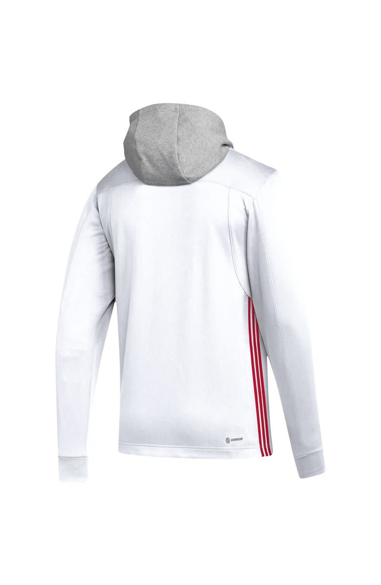 adidas Men's adidas White Florida Panthers Refresh Skate Lace AEROREADY Pullover Hoodie, Alternate, color, 