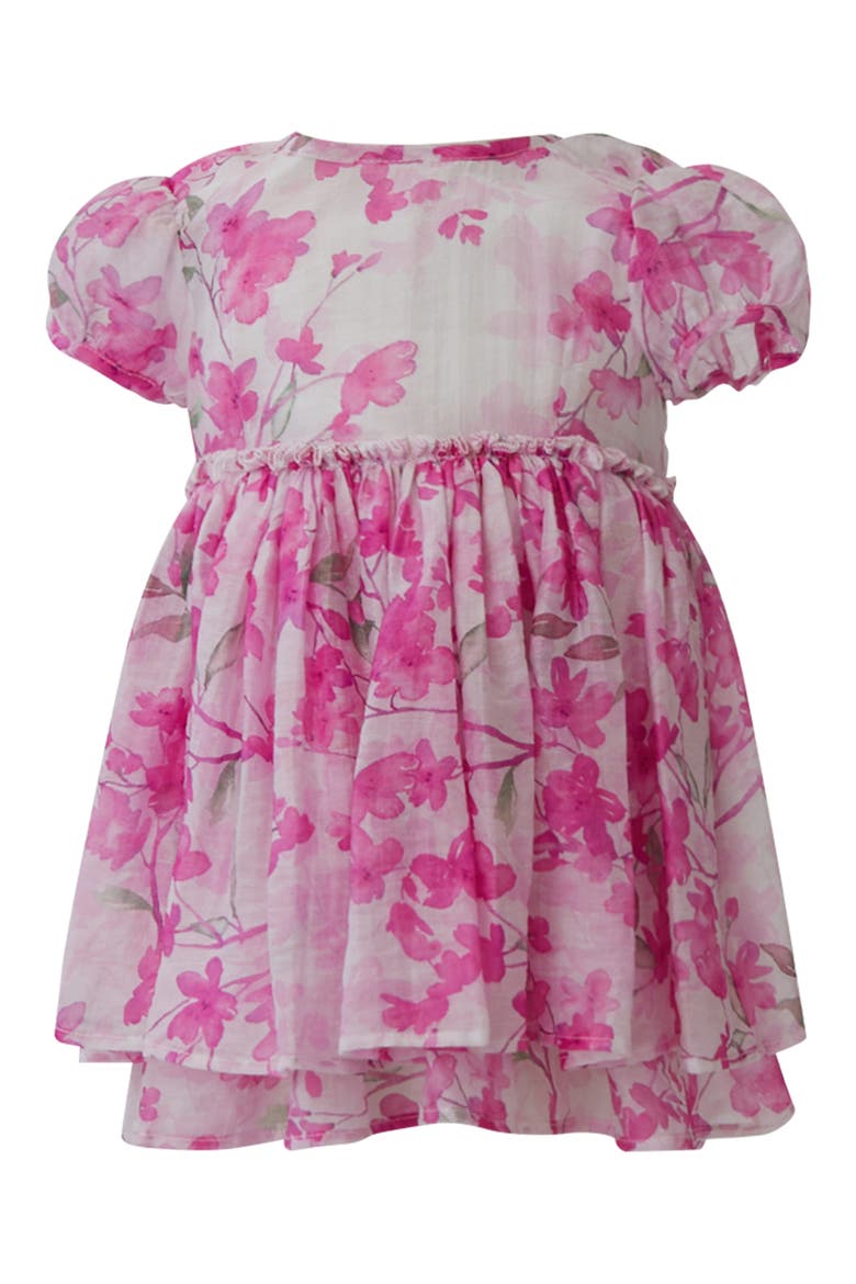 Kids' Lucia Blooms Floral Dress, Main, color, PINK BLOOM