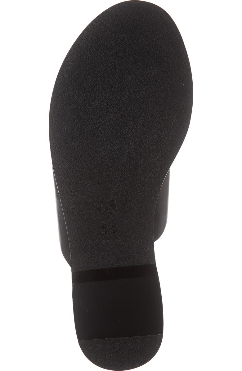 Diane von Furstenberg Brittany Asymmetrical Flat Sandal, Alternate, color,