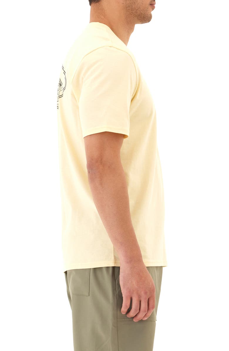 Threads 4 Thought Mountain Sunset Graphic T-Shirt, Alternate, color, Lemon Drop