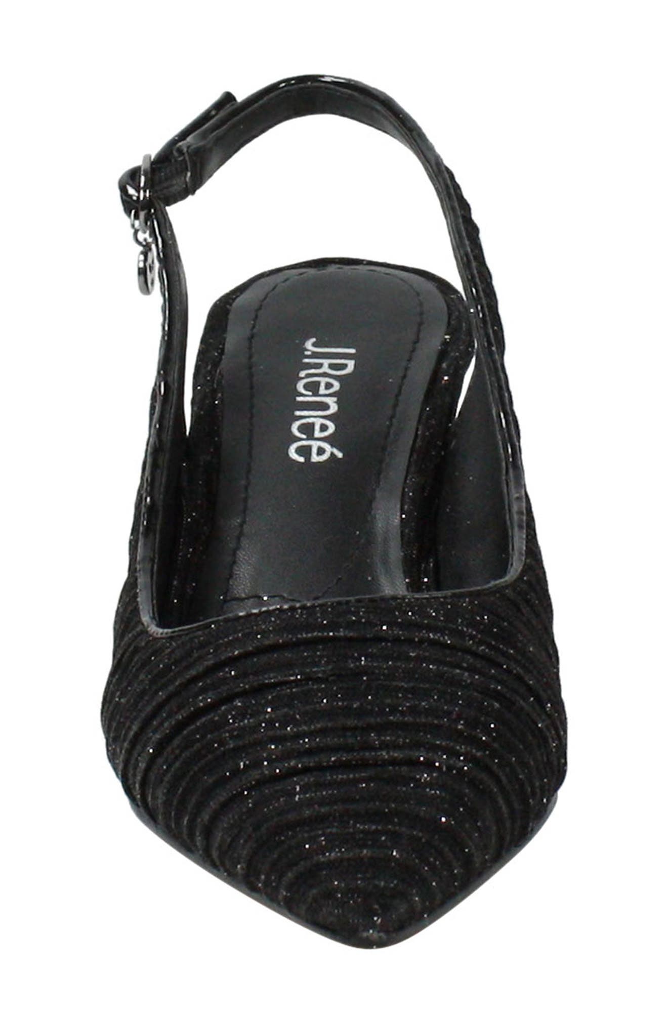 J. Reneé Battista Glitter Slingback Pump, Alternate, color, 
