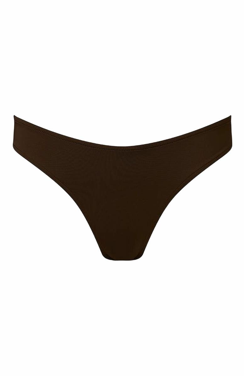 WeWoreWhat Classic Scoop Bottom, Main, color, Mahogany