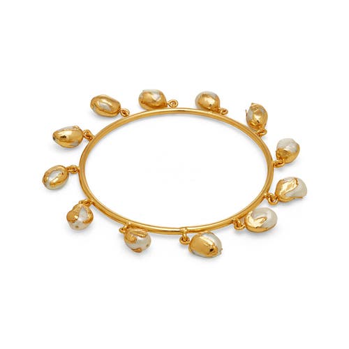 Dhwani Bansal Asara Bangle In Gold Plated