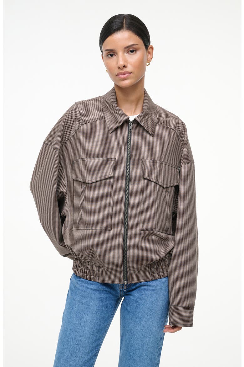 Eugene Micro Houndstooth Jacket, Alternate, color, HOUNDSTOOTH