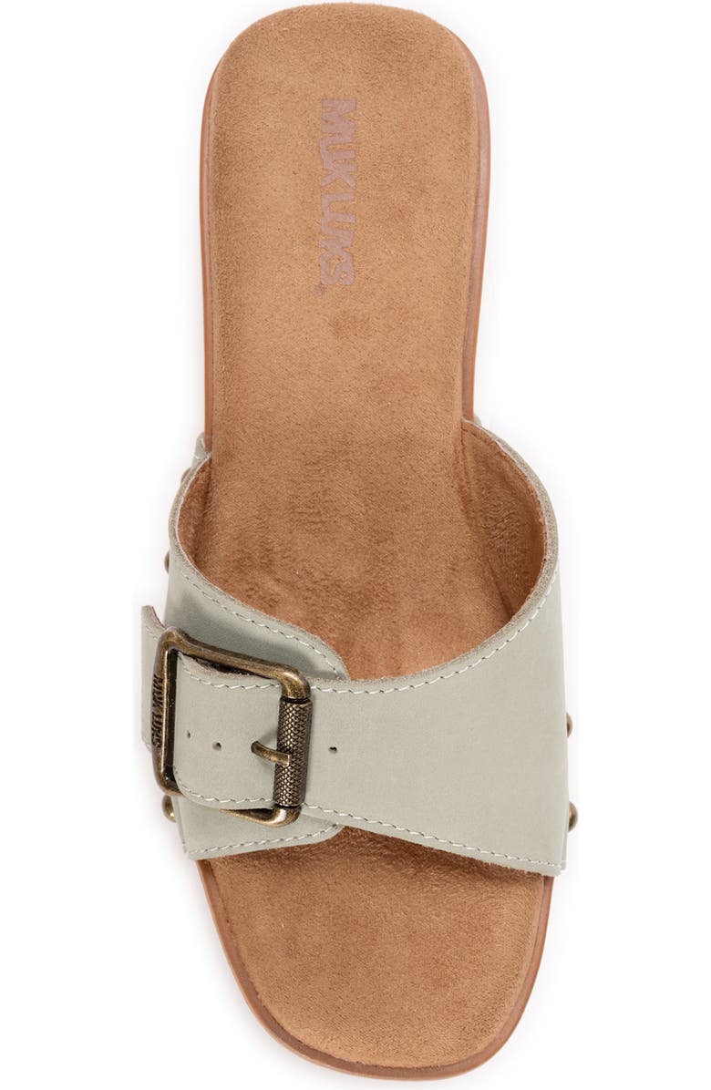 MUK LUKS Cora Sandal, Alternate, color, Sage