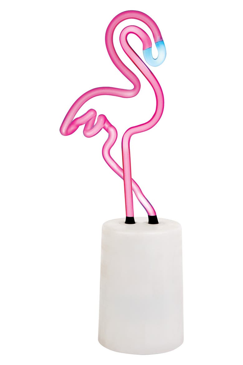 Flamingo Neon Light, Main, color, PINK