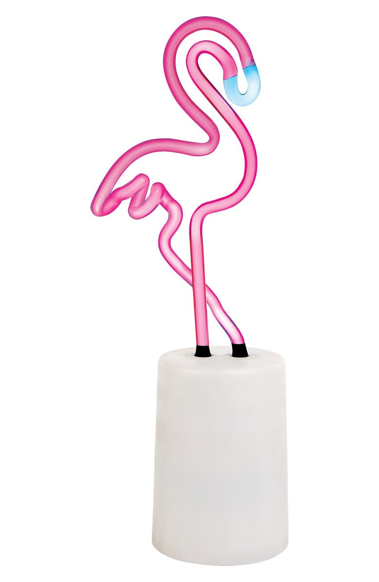Sunnylife Flamingo Neon Light, Main, color, 