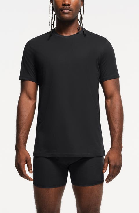 3-Pack Lightweight Cotton T-Shirts (Regular & Big)