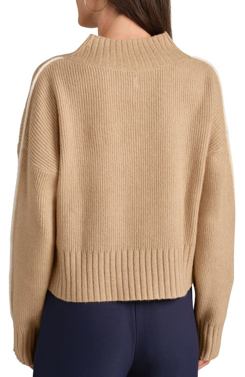 Rhone Westside V-neck Sweater In Brown