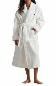 Polo Ralph Lauren Bear Print Organic Cotton Robe