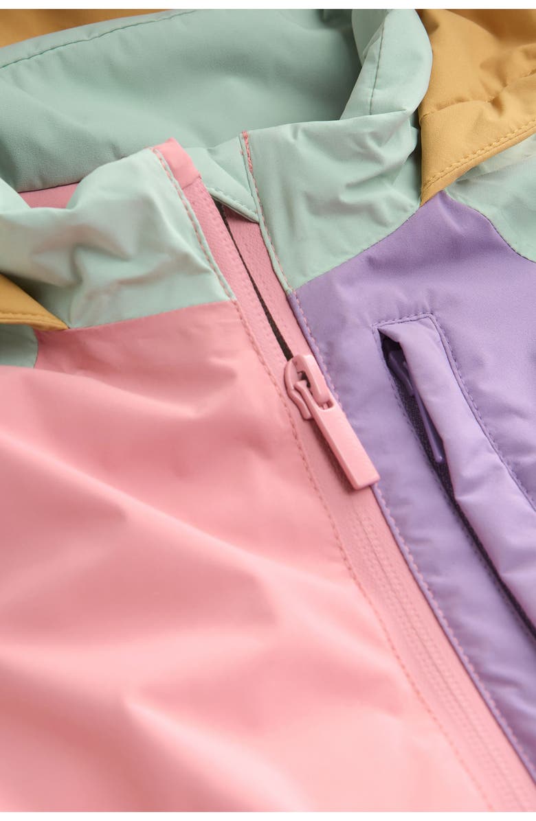 NEXT Kids' Colorblock Waterproof Jacket, Alternate, color, Multi