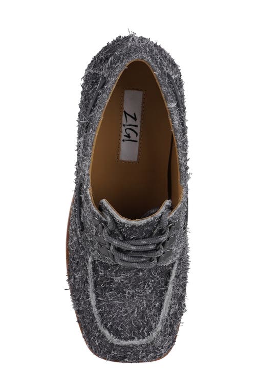 ZIGI ZIGI SHIMMIE PLATFORM WEDGE LOAFER 