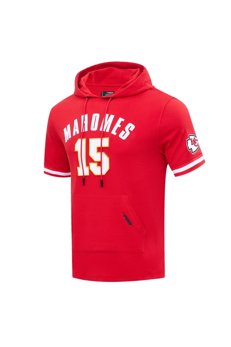 Men's Pro Standard Patrick Mahomes Red Kansas City Chiefs Player Name & Number Hoodie T-Shirt, Alternate, color, Red