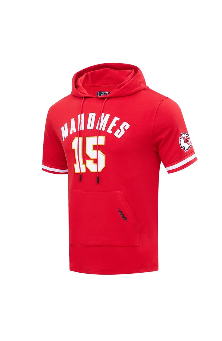 PRO STANDARD Men's Pro Standard Patrick Mahomes Red Kansas City Chiefs Player Name & Number Hoodie T-Shirt, Alternate, color, Red
