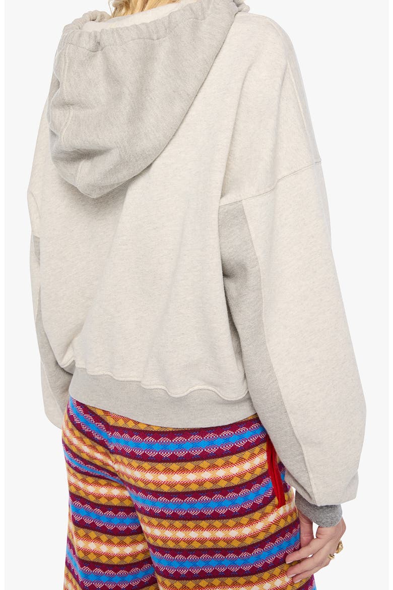 The Half Base Hoodie, Alternate, color, LIGHT HEATHER GREY