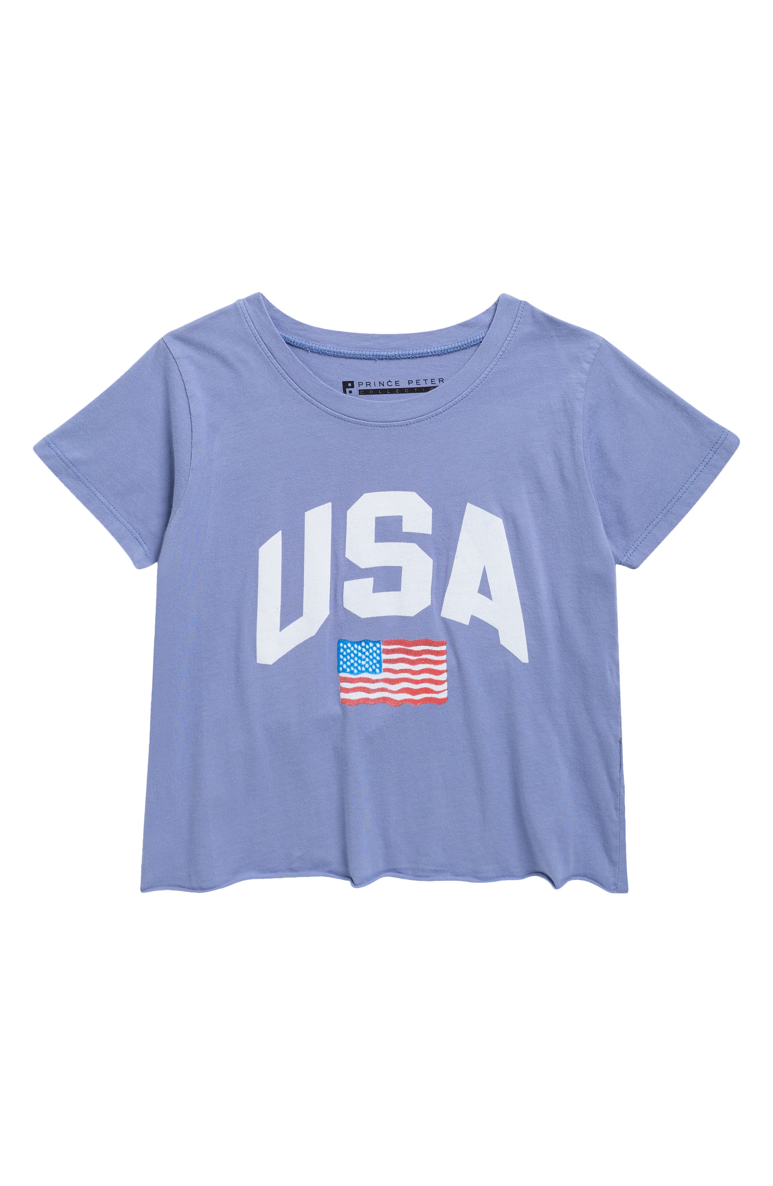 Prince Peter Kids' USA Crop Graphic T-Shirt