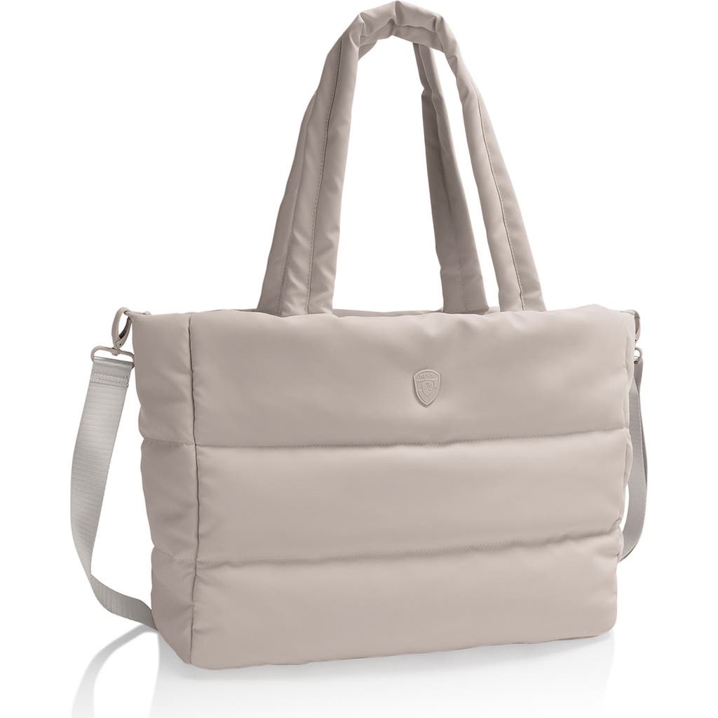 Heys The Puffer Travel Tote In Neutral