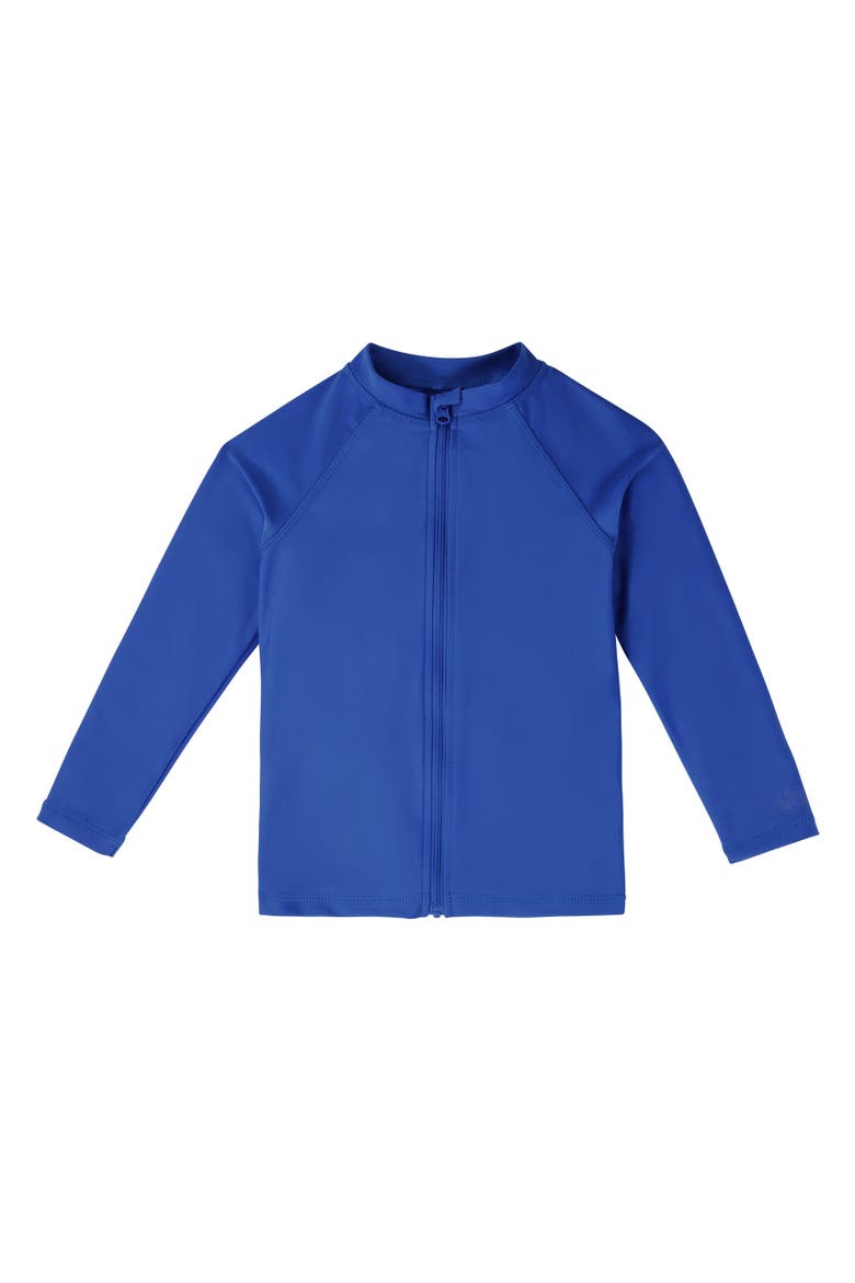 Full Zip Rashguard, Main, color, Deep Sea