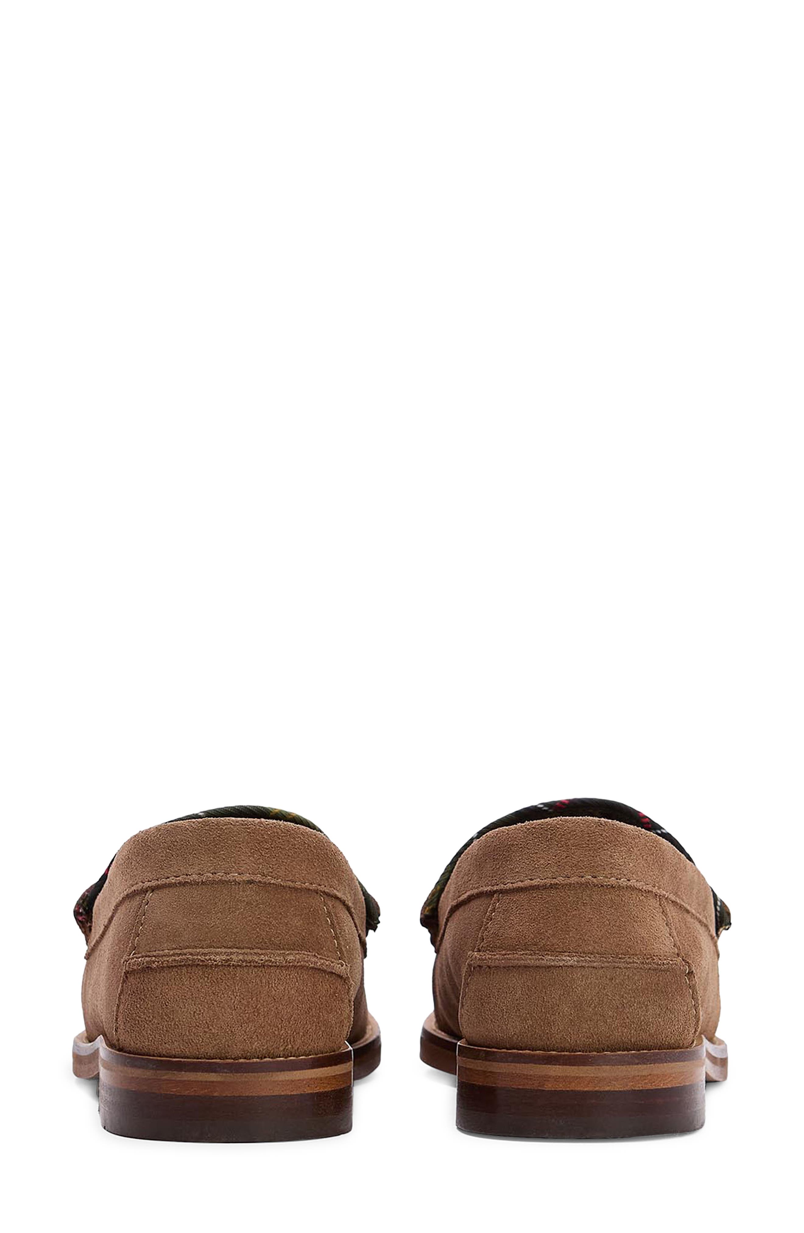 Jen Tassel Loafer, Alternate, color, TAUPE SUEDE