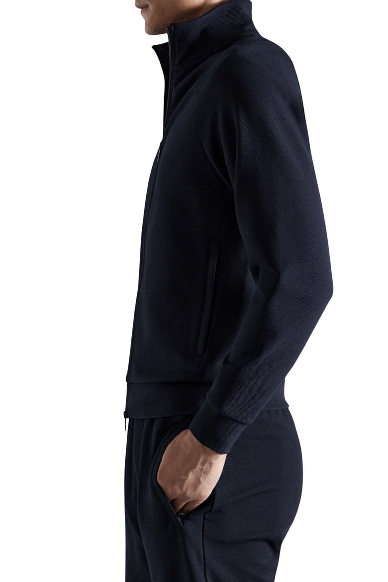 Regular Fit Technical Zip Sweatshirt, Alternate, color, NAVY