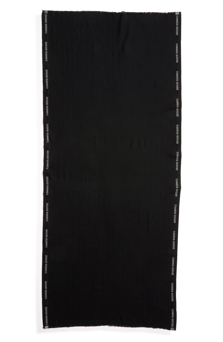 Canada Goose Selvedge Merino Wool Scarf, Alternate, color,